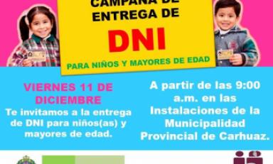 Foto: cortesía Municipalidad Provincial de Carhuaz