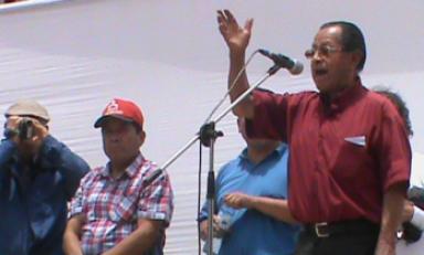 Mario Alvarado Soto presidente del Comité de Lucha