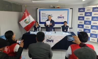 Foto: cortesía ONPE
