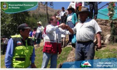 Foto: Cortesía Municipalidad Provincial de Huaylas